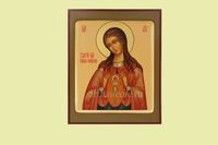 Икона В родах помощница Образ Пресвятой Богородицы Арт.0392.