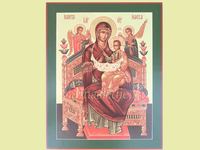 Икона Всецарица образ Пресвятой Богородицы Арт.1330