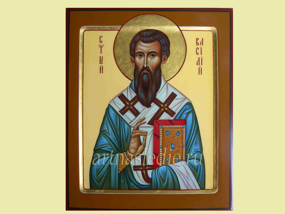 Икона Василий Великий Святитель Арт.1286