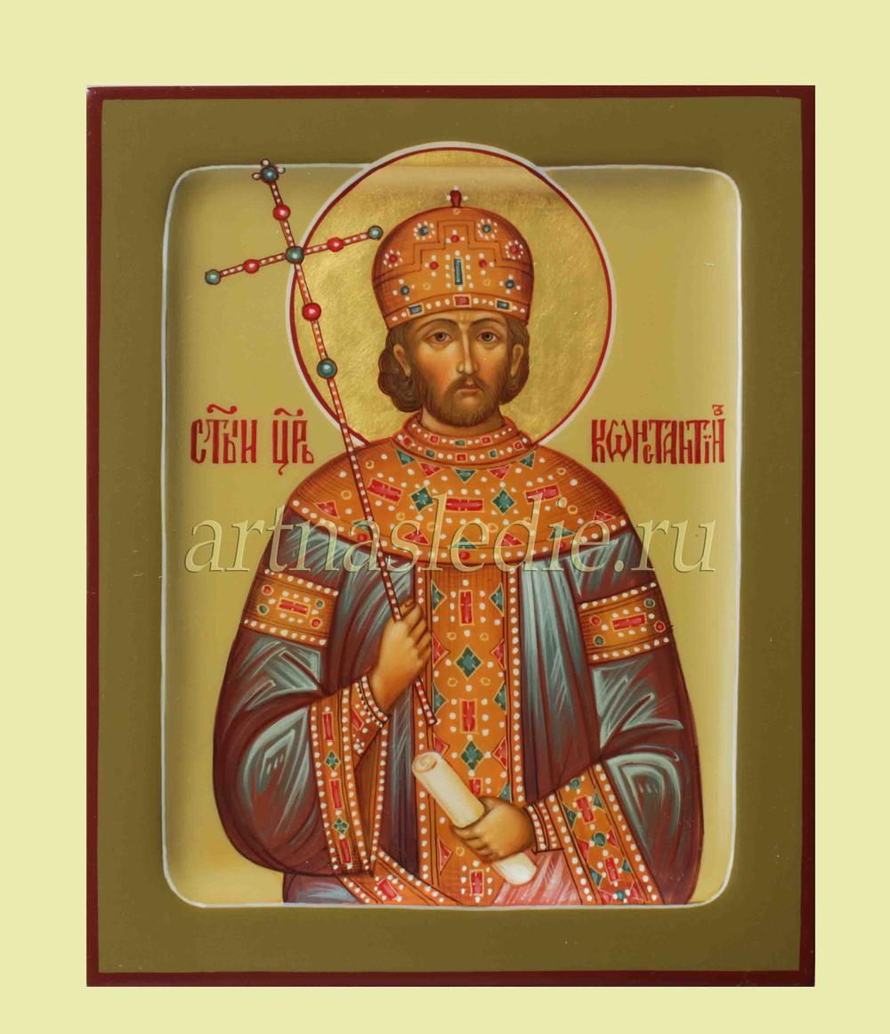 Икона Константин Святой Равноапостольный Царь Арт.2653