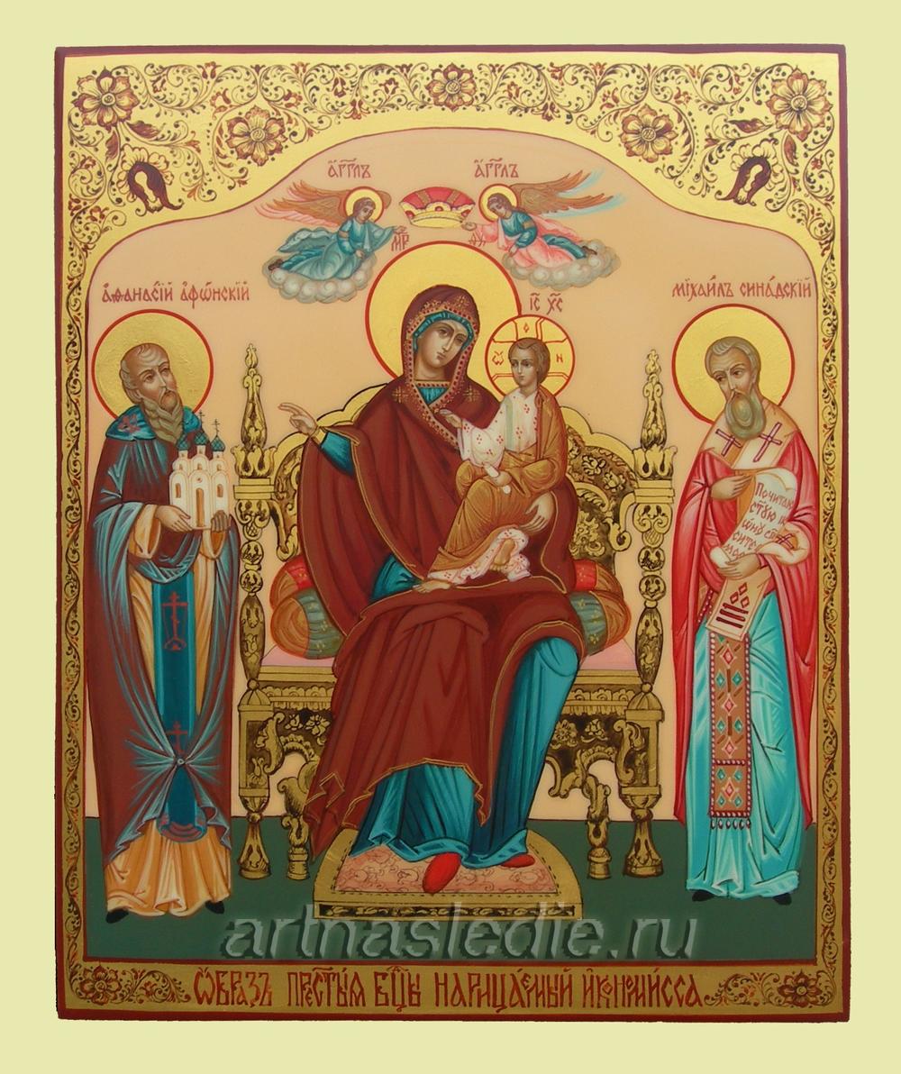 Икона Экономисса ( Домостроительница ) образ Пресвятой Богородицы Арт. 2686