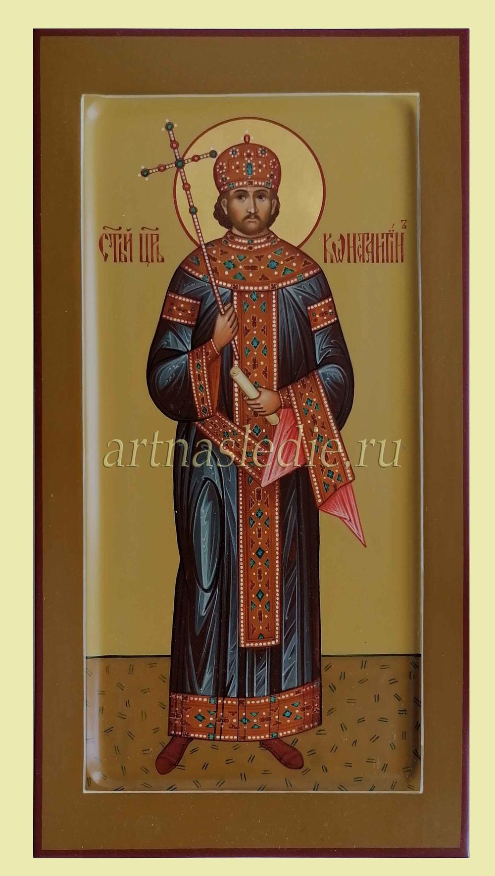 Икона Константин Святой Равноапостольный Царь Арт.2684