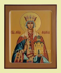 Икона Людмила Святая Мученица, Княгиня Чешская арт. 2813