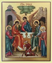 Икона Троица ( Гостеприимство Авраама) Арт. 2587