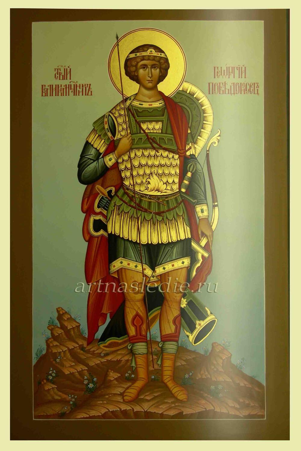 Икона Георгий Победоносец  Арт.0991
