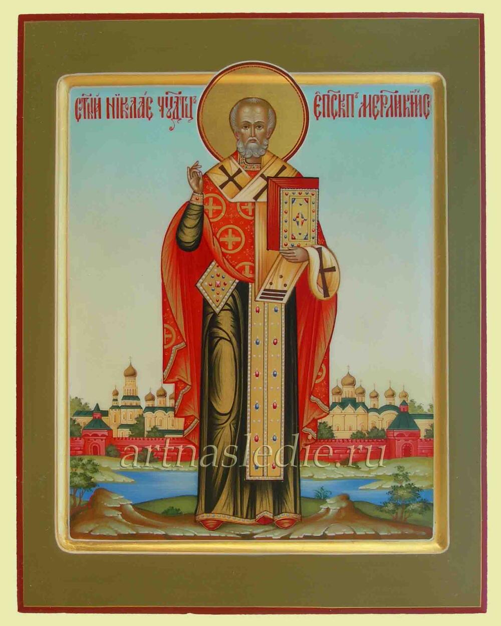 Икона Николай Чудотворец святитель Арт.0550