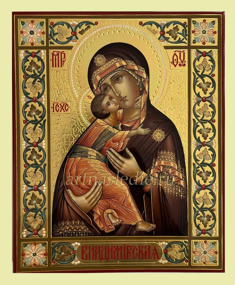Икона Владимирская  Богородица Арт.2875
