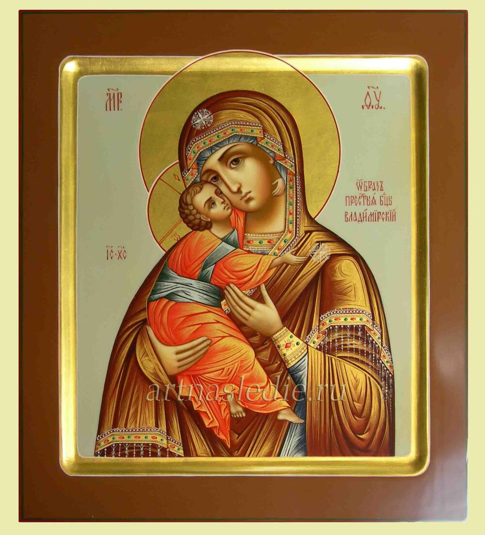 Икона Владимирская Пресвятая Богородица. Арт.0242
