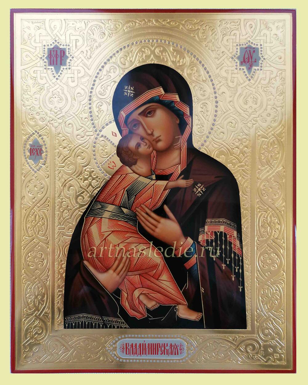 Икона Владимирская  Богородица Арт.1904