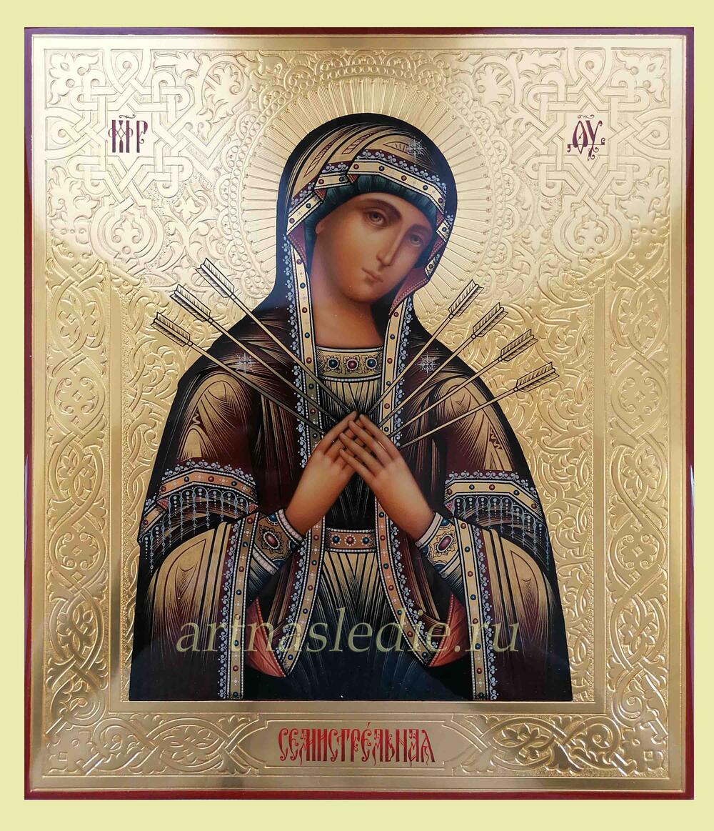 Икона Семистрельная  Богородица Арт.1906