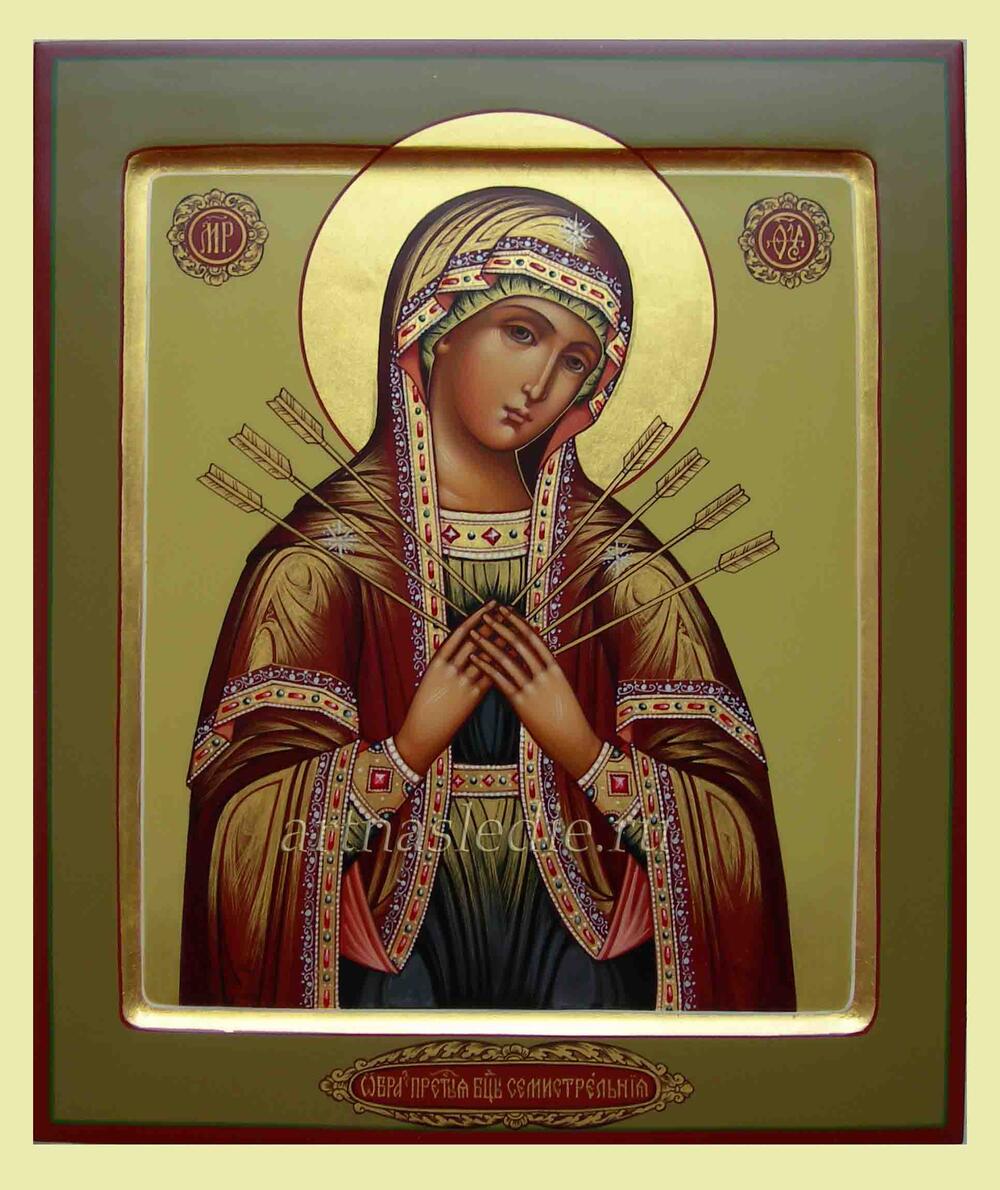 Икона Семистрельная Пресвятая Богородица Арт.1416