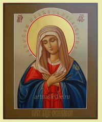 Икона Умиление Серафимо-Дивеевская  Пресвятая Богородица Арт.1776