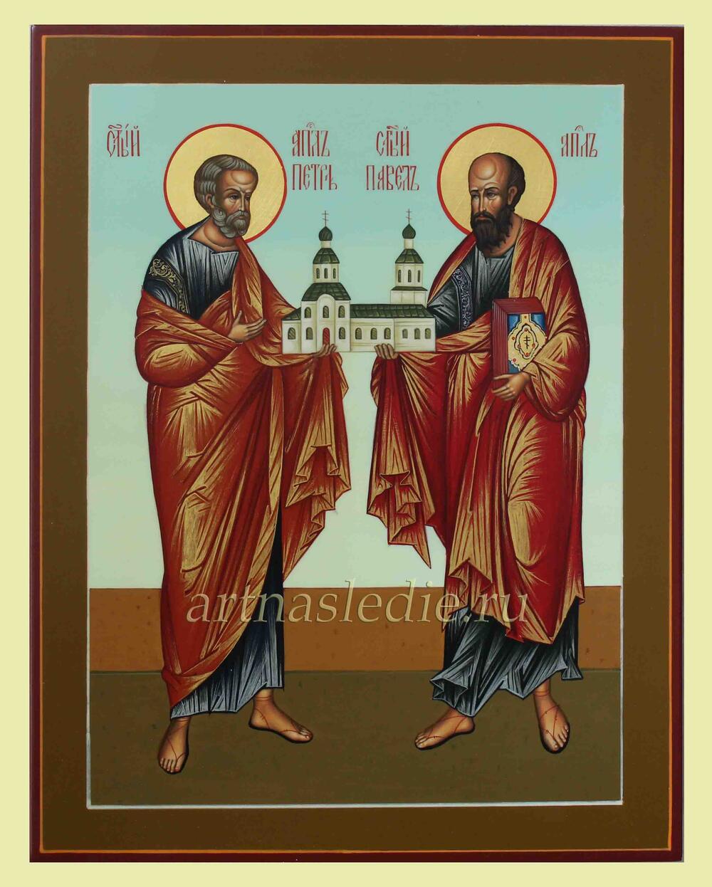 Икона Пётр и Павел Святые Апостолы Арт.1806