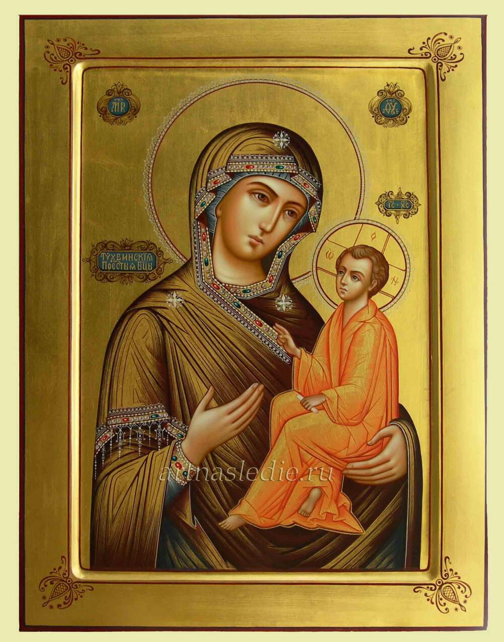 Икона Тихвинская Пресвятая Богородица Арт.1852