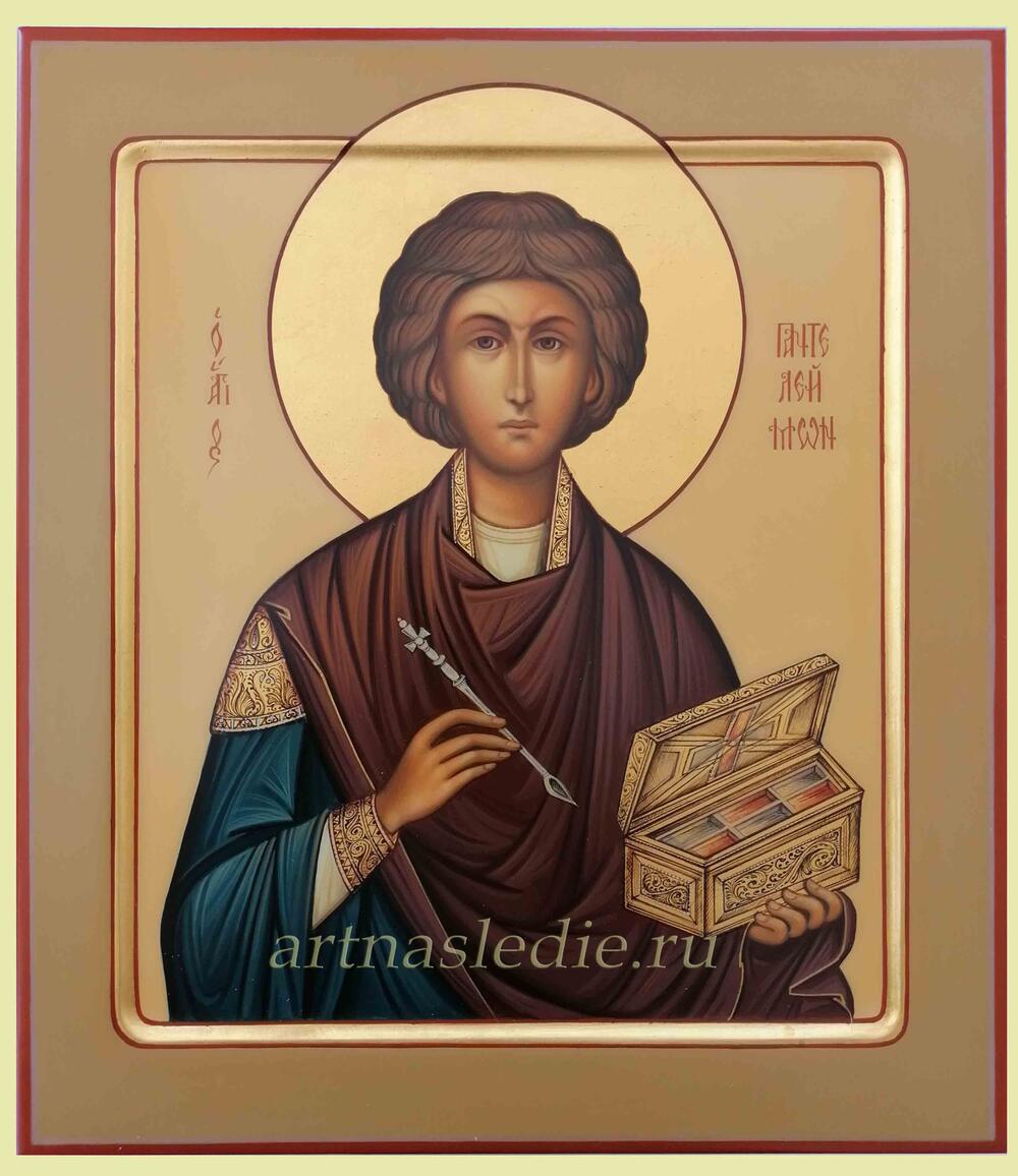 Икона Пантелеймон Святой Великомученик и Целитель Арт.2074