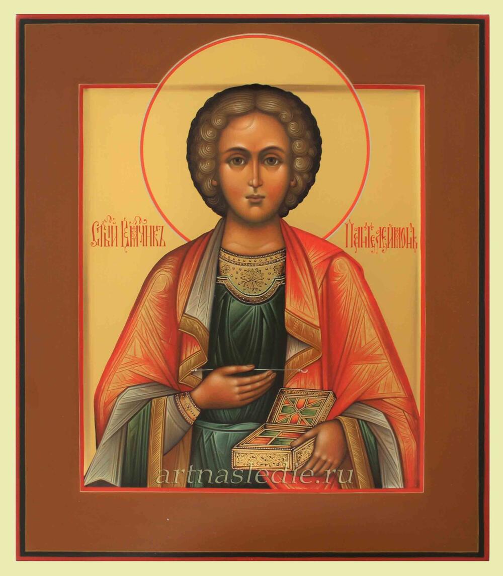 Икона Пантелеймон Целитель Святой Великомученик Арт.2507
