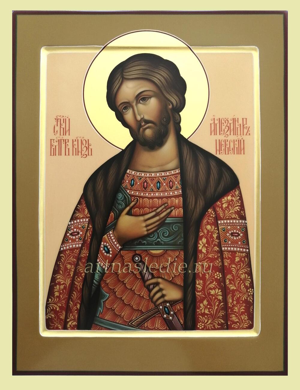 Икона Александр Невский  Арт.2740