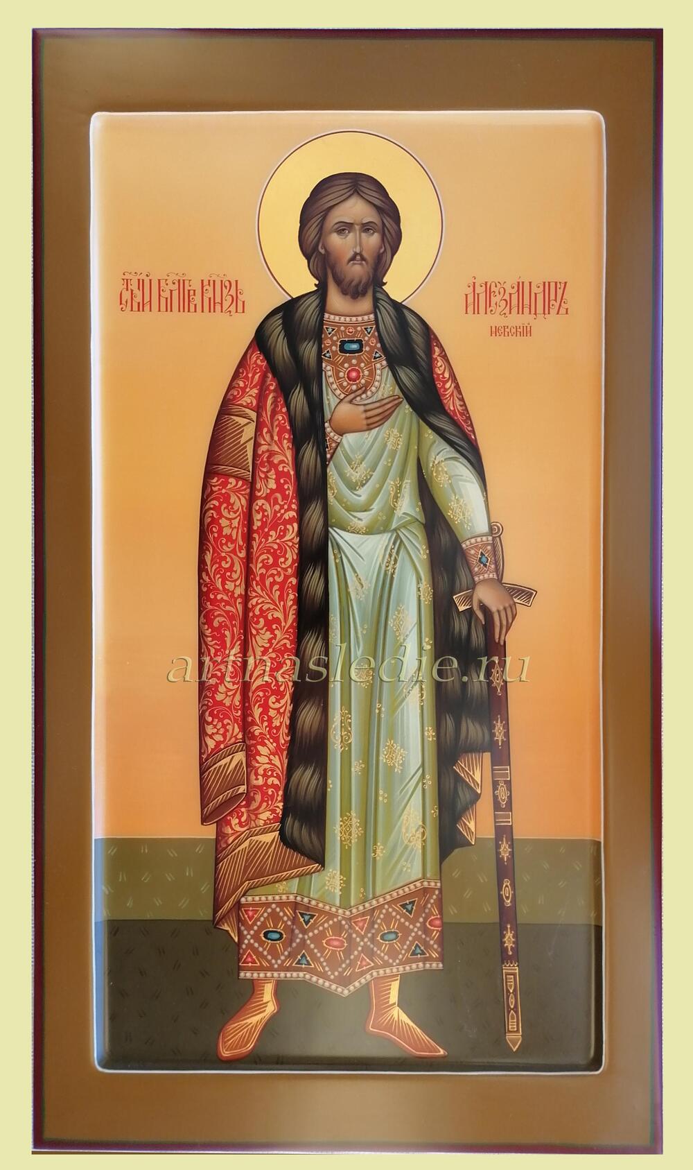 Икона Александр Невский Святой Благоверный Князь Арт.2266