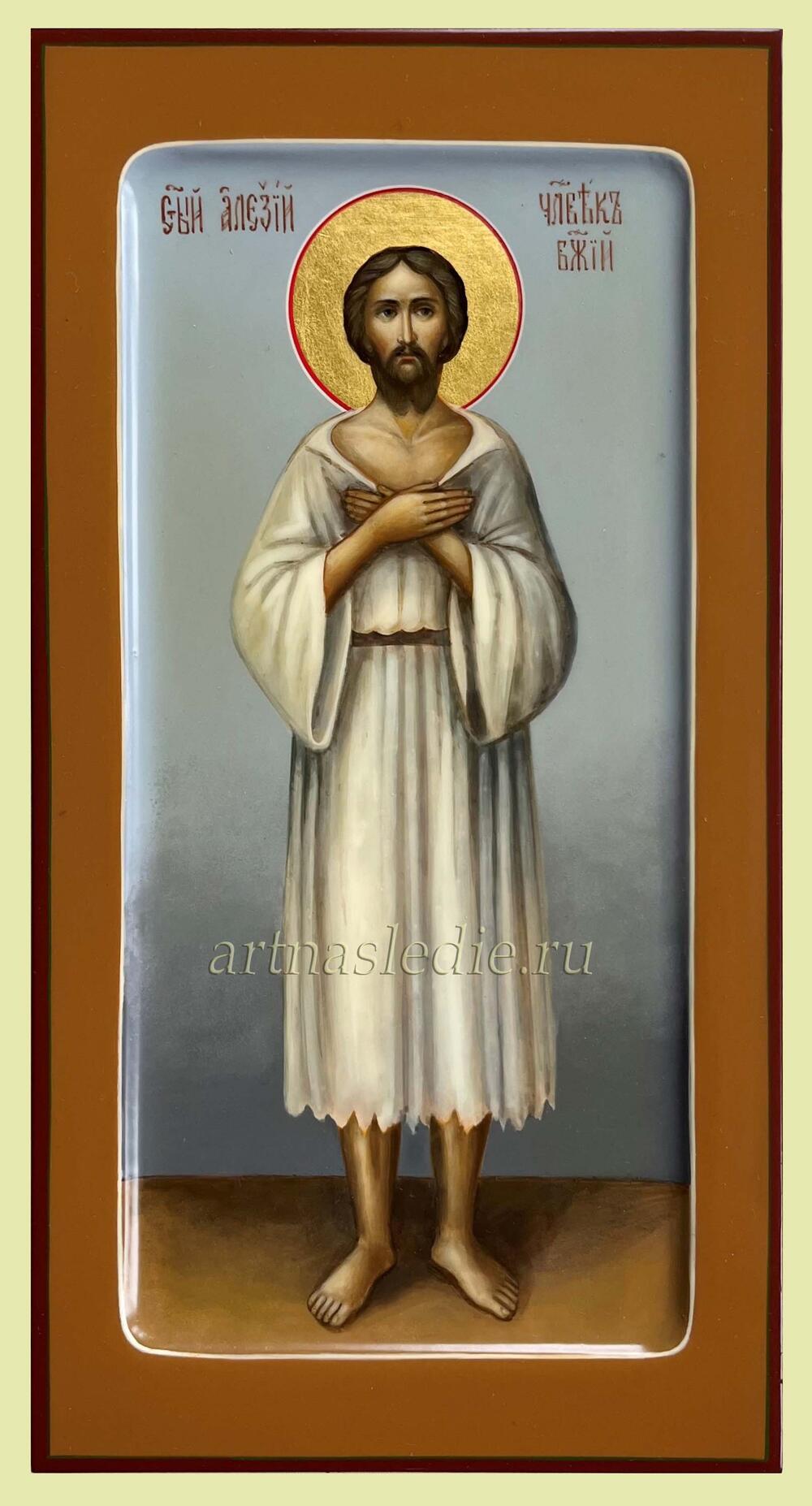 Икона Алексей ( Алексий ) Божий Человек Святой Преподобный Арт.3216