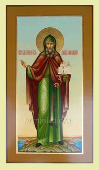 Икона Даниил Московский Святой Благоверный Князь Арт.0842
