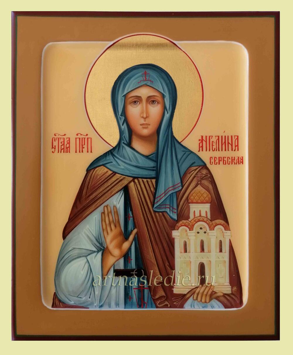 Икона Ангелина Сербская Преподобная Арт.2069