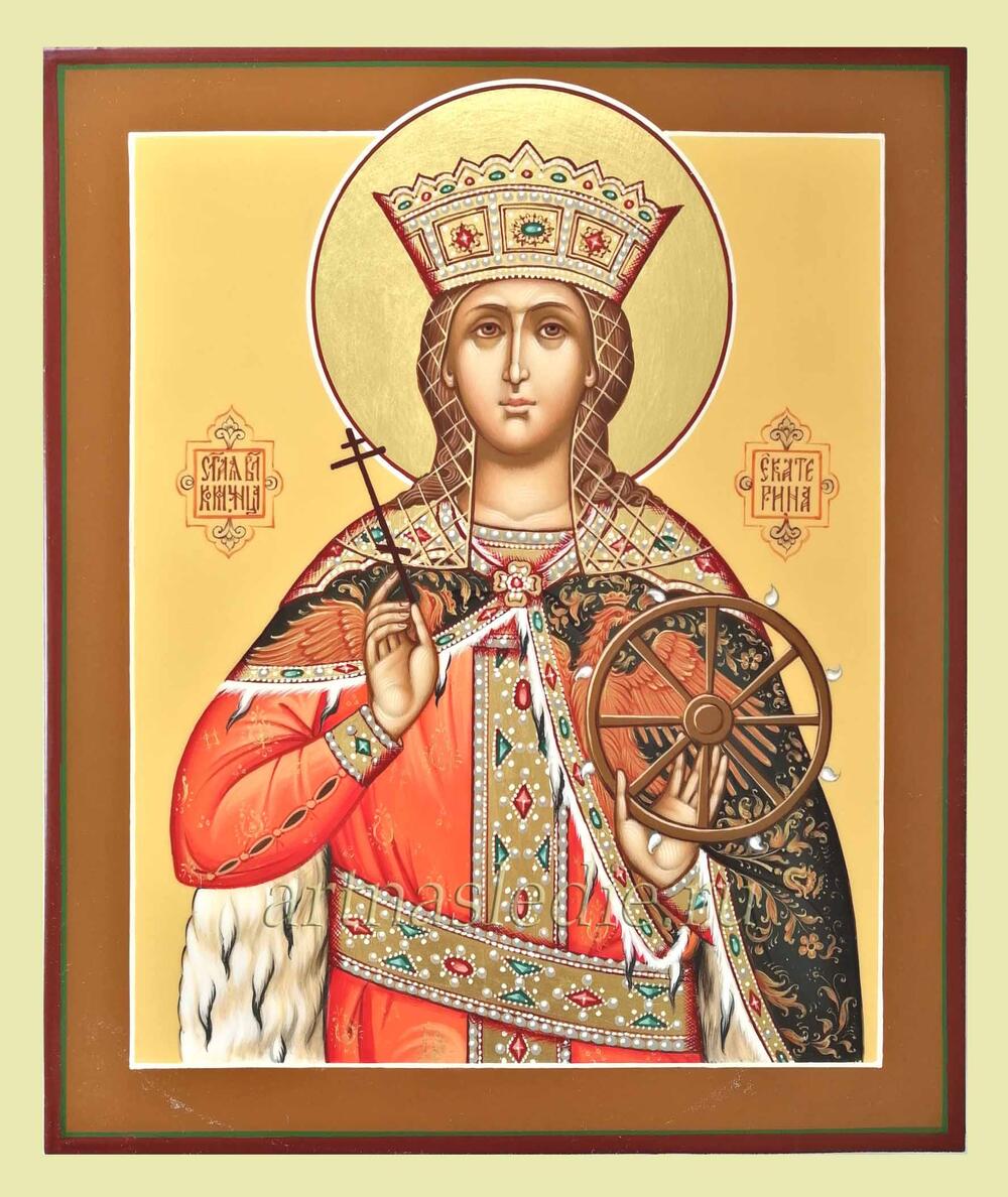 Икона Екатерина Святая Великомученица Арт.2183