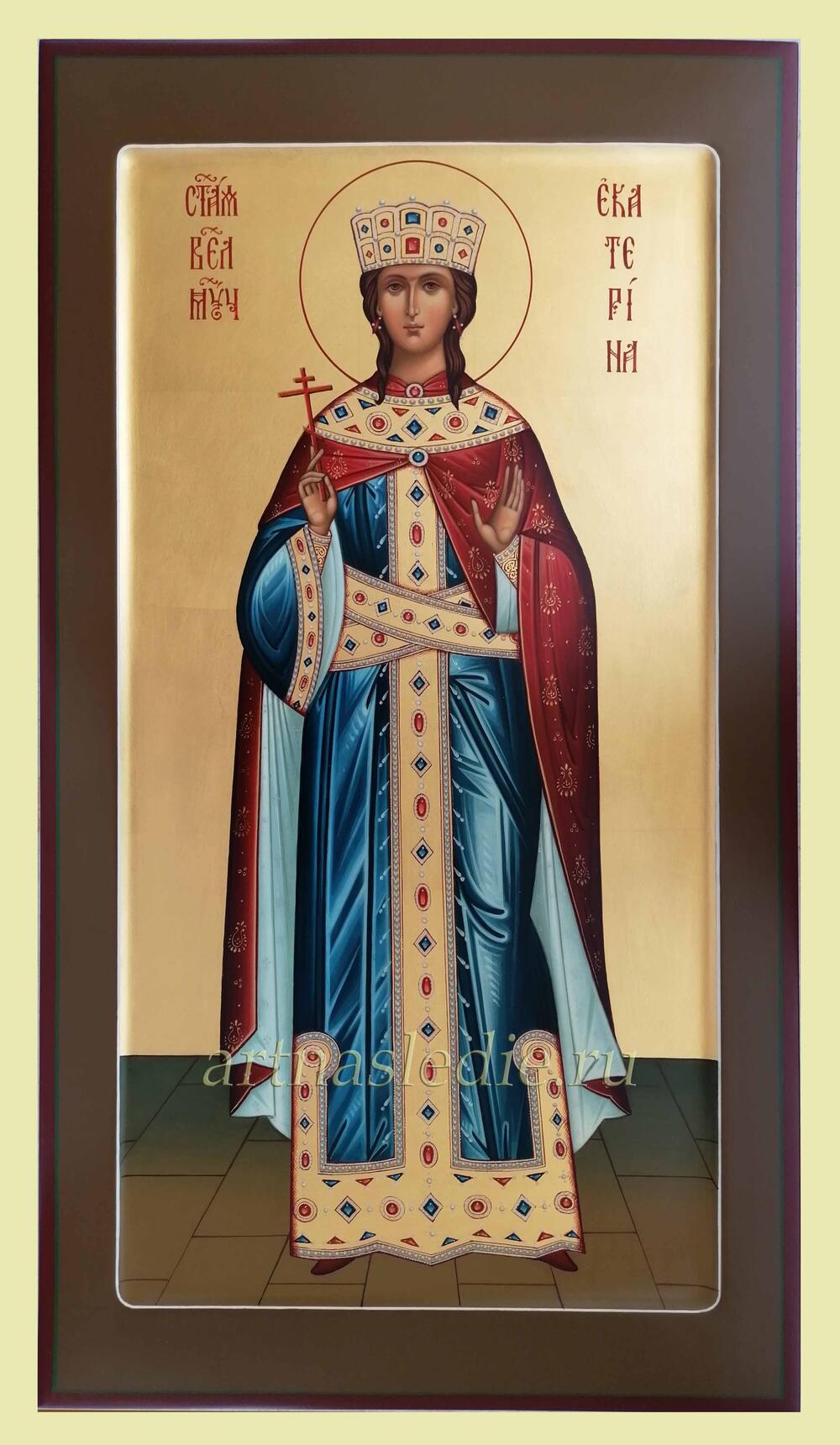 Икона Екатерина Александрийская Святая Великомученица Арт.1901