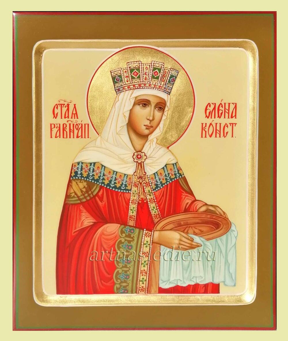 Икона Елена Константинопольская Святая Равноапостольная Царица Арт.0254