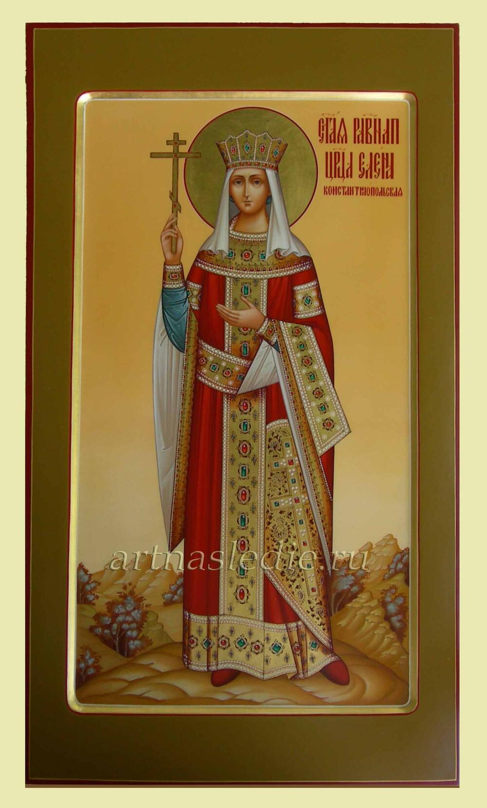 Икона Елена Константинопольская Святая Равноапостольная Царица Арт.0631