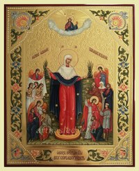 Икона Всех Скорбящих Радость Пресвятая Богородица Арт.2694