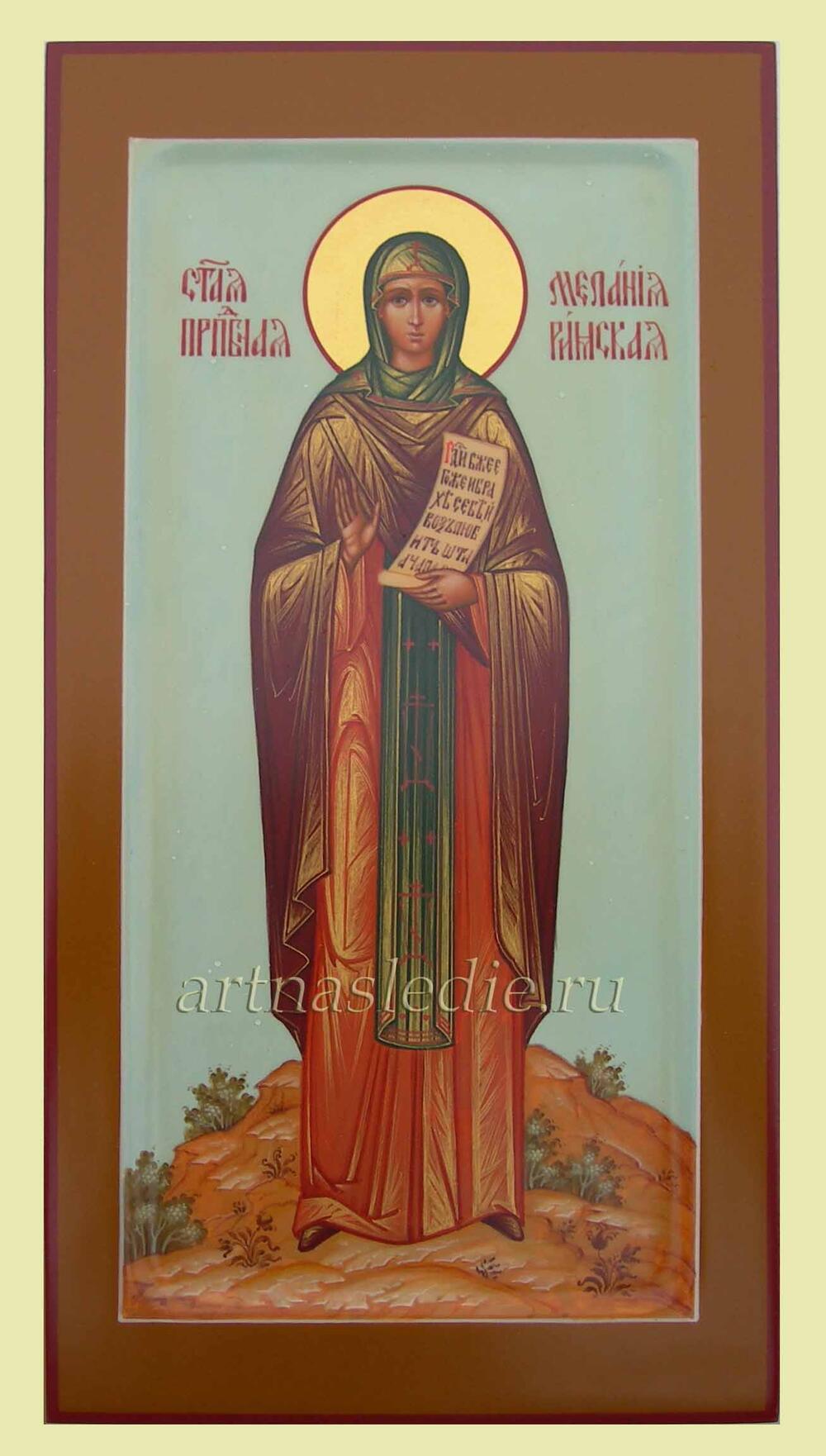 Икона Мелания Римляныня Святая Преподобная Арт.3360