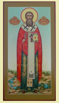 Икона Василий Великий Святитель Арт.0088