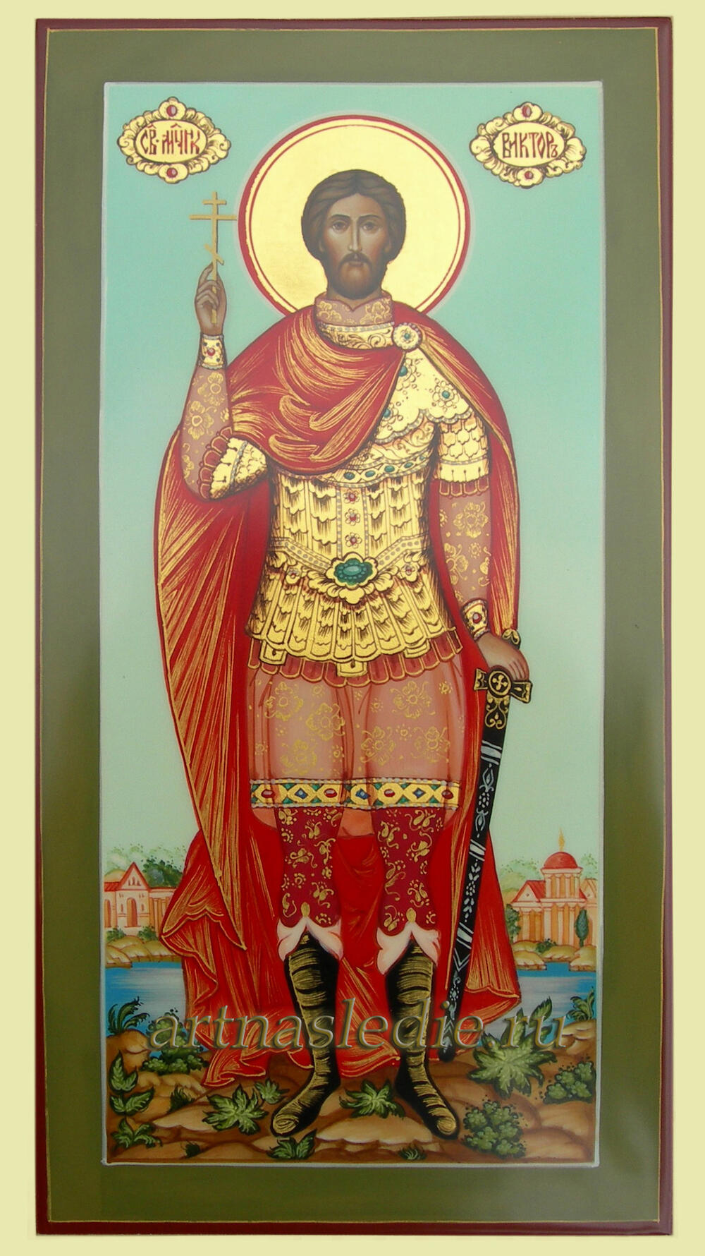 Икона Виктор Святой Мученик Арт.0048