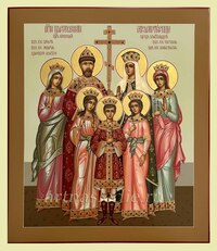 Икона Царственные Страстотерпцы и Мученики Арт.3393