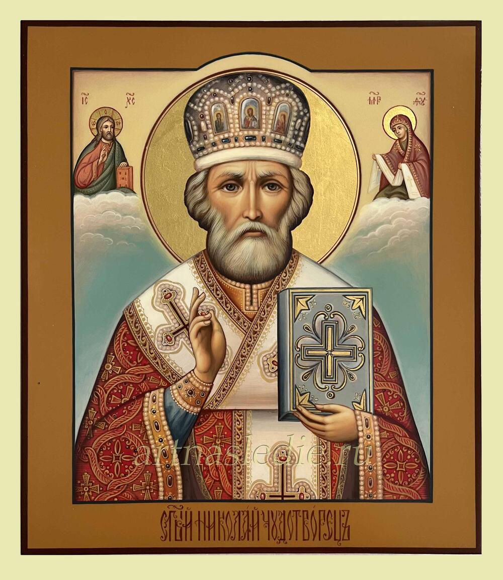 Икона Николай Мирликийский Чудотворец Арт.3366