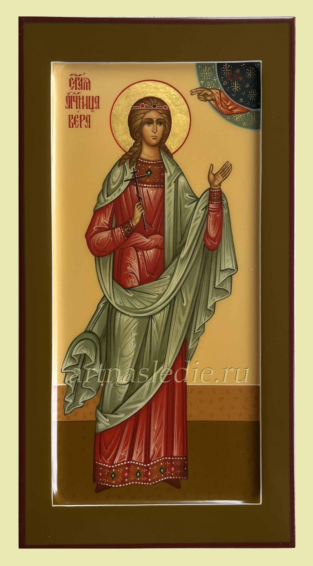 Икона Вера Римская Святая Мученица Арт.3219