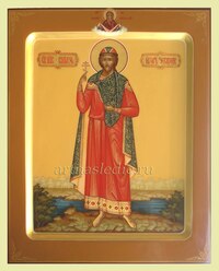 Икона Игорь Черниговский Святой Благоверный Князь Арт.0418