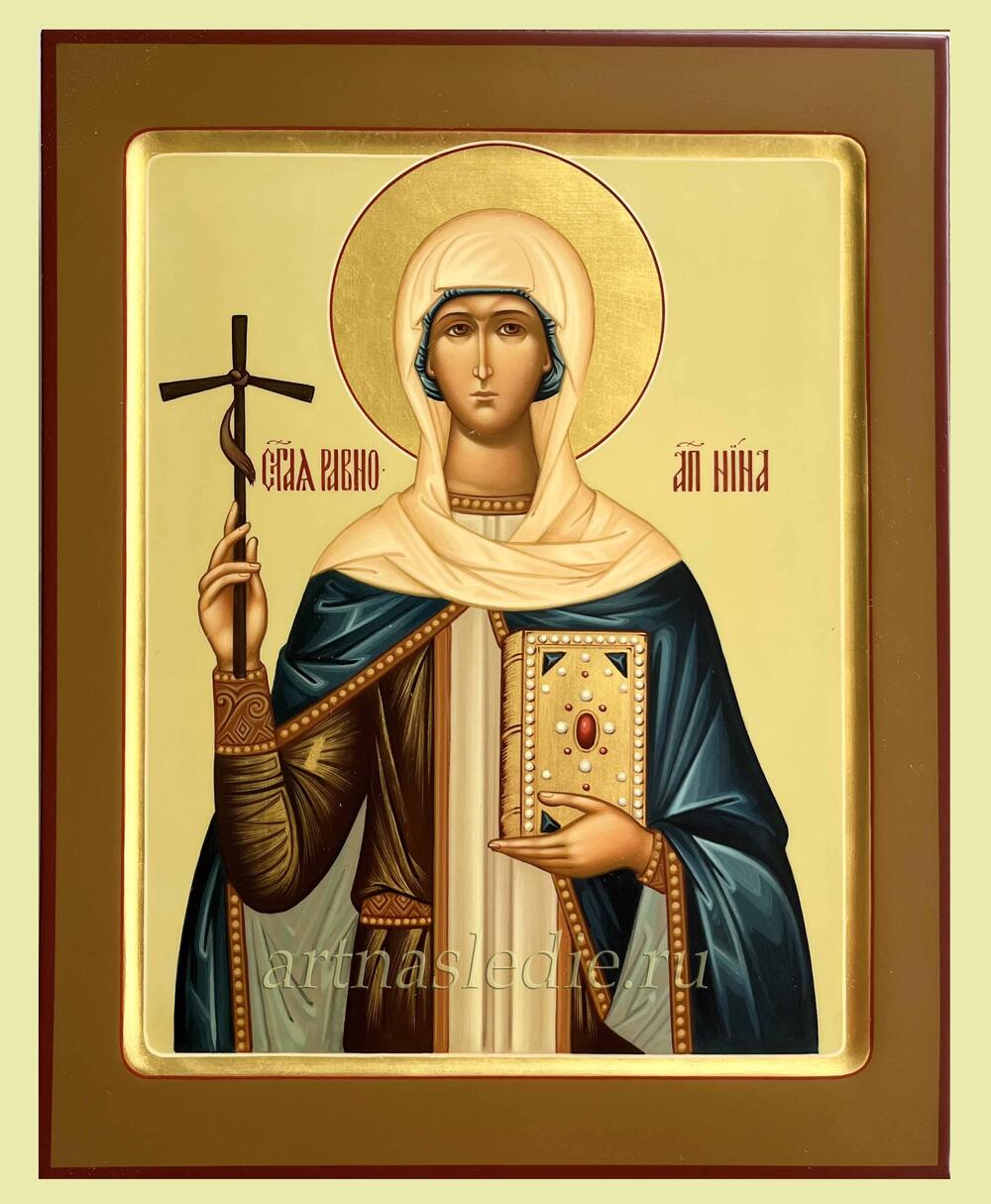 Икона Нина Грузинская Святая Равноапостольная Арт.3194