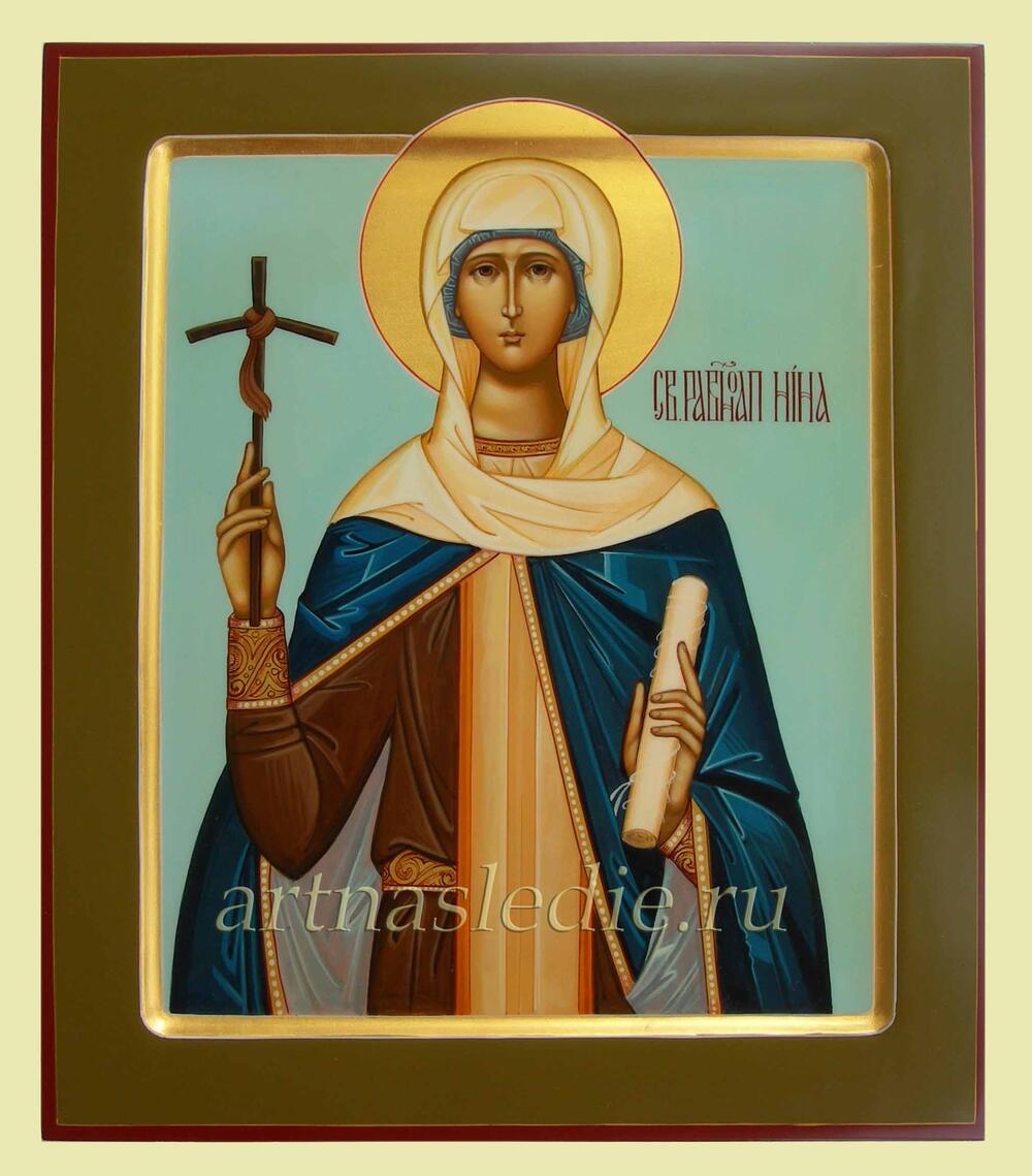 Икона Нина Грузинская Святая Равноапостольная Арт.3019