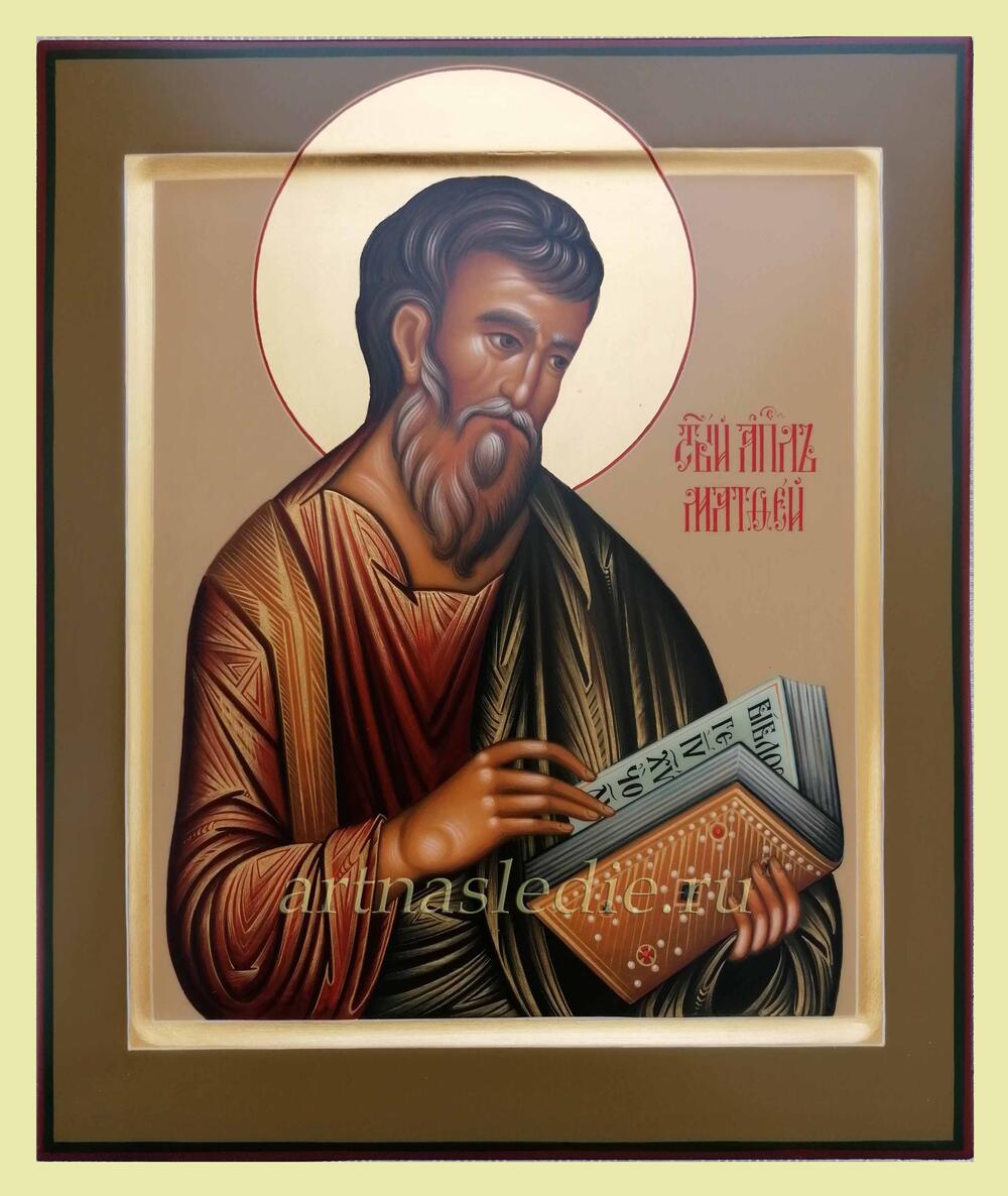 Икона Матфей ( Матвей ) Святой Апостол Евангелист Арт.2002