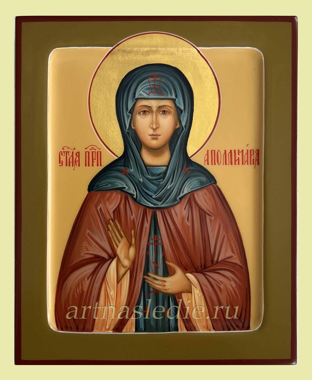 Икона Аполлинария Святая Преподобная Арт.3443