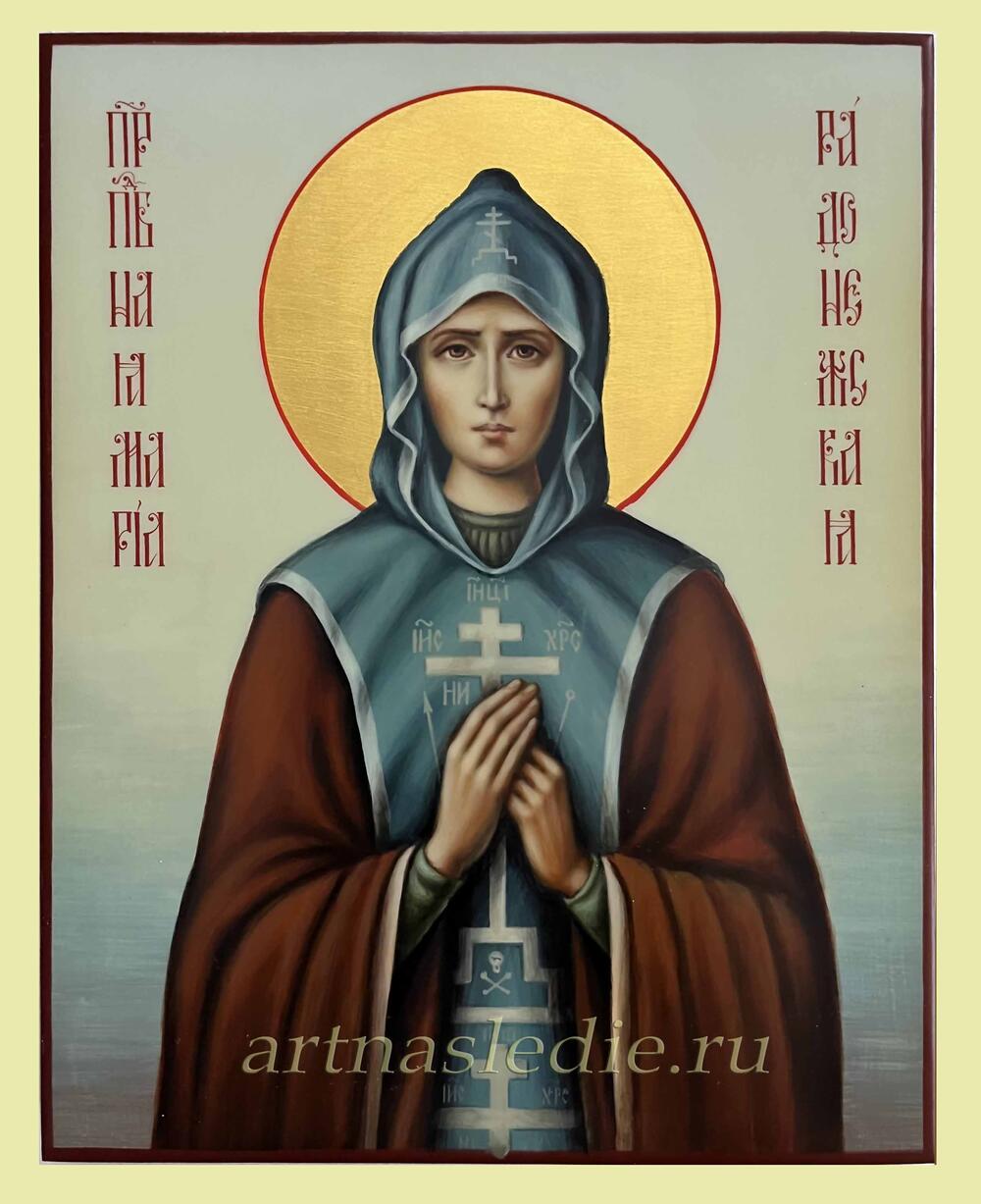 Икона Мария Радонежская Преподобная Арт.3444