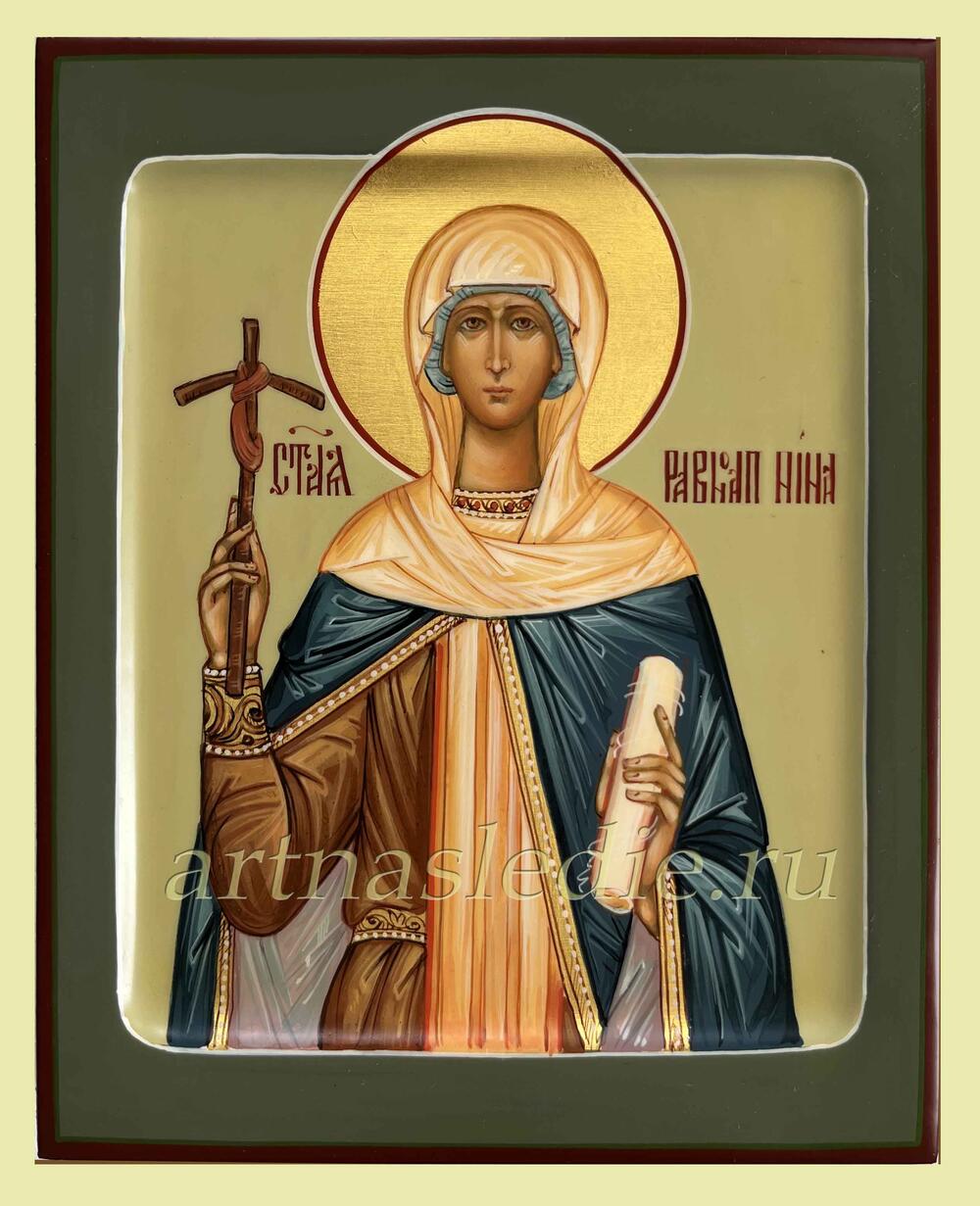 Икона Нина Грузинская Святая Равноапостольная Арт.3489