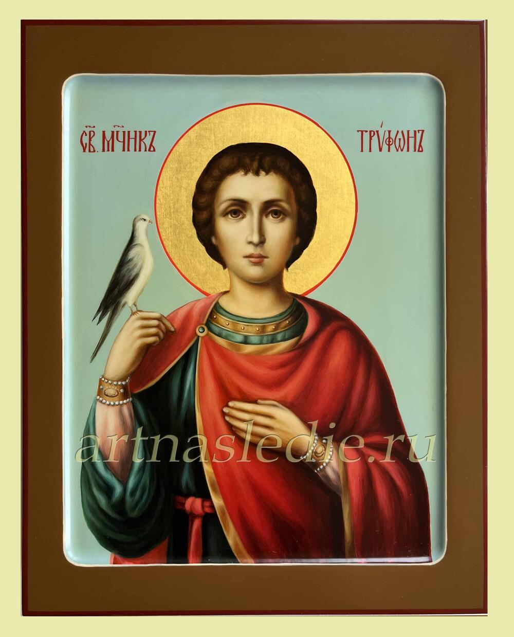 Икона Трифон Апамейский Святой Мученик Арт.3587