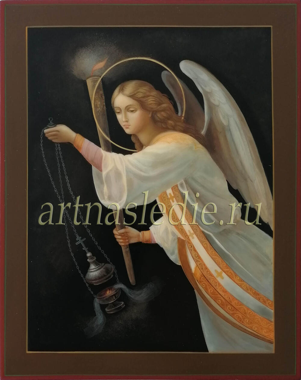 Икона Ангел Молитвы ( Архангел Селафиил) Арт.2575