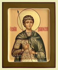 Икона Димитрий (Дмитрий) Солунский Святой Великомученик Арт.3008