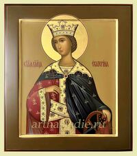 Икона Екатерина Александрийская Святая Великомученица Арт.3440