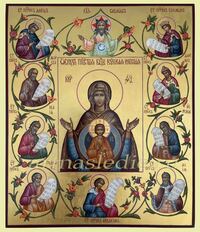 Икона Знамение Курская-Коренная Образ Пресвятой Богородицы Арт.1204