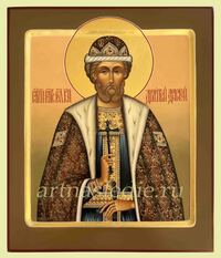 Икона Димитрий (Дмитрий) Донской Святой Благоверный Князь Арт.3825