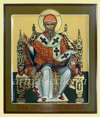 Икона Спиридон Тримифунтский Преподобный Епископ Арт.0408